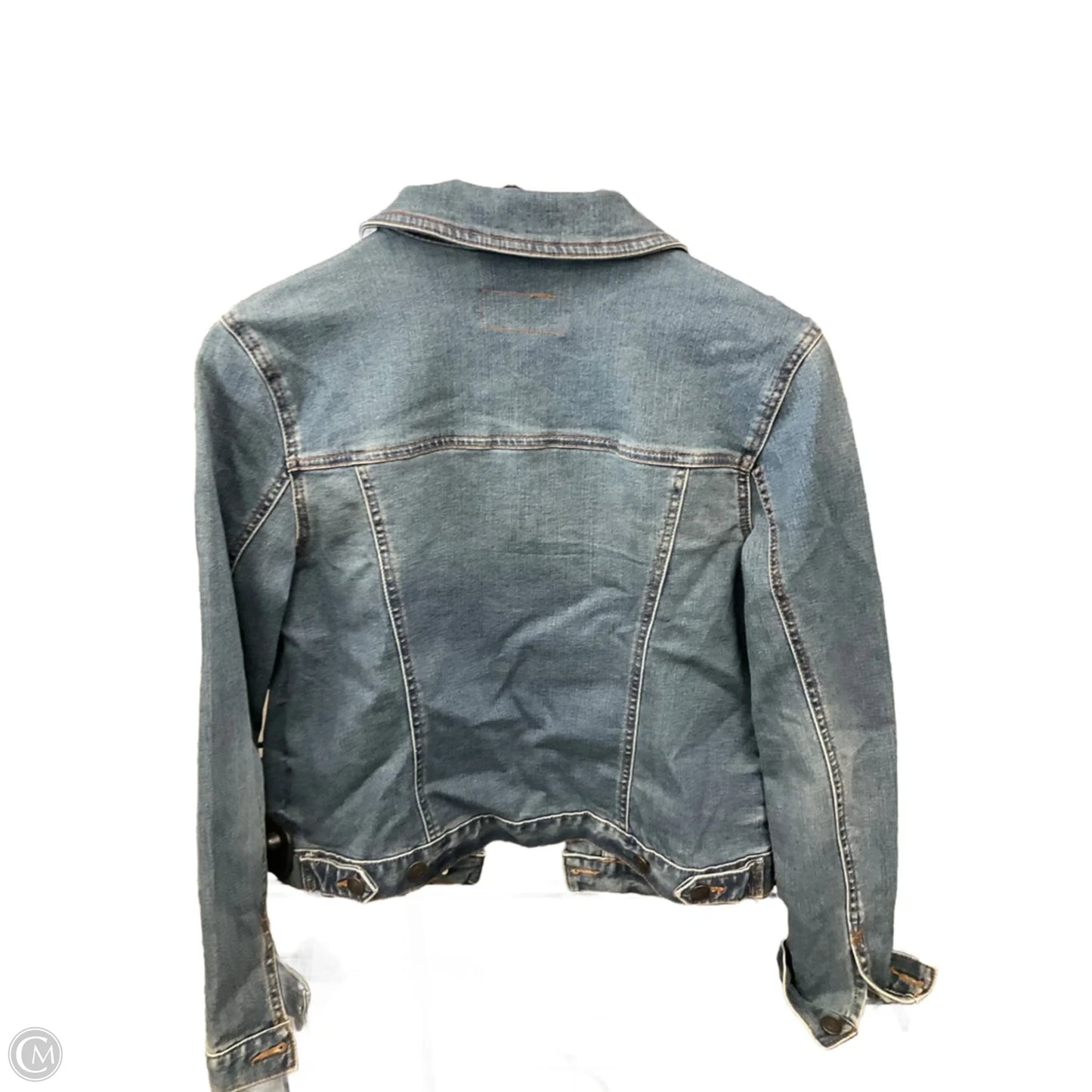 Jacket Denim By Time And Tru In Blue Denim, Size: S