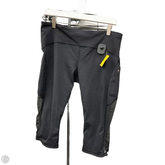 Athletic Leggings Capris By Lululemon In Black, Size: 12