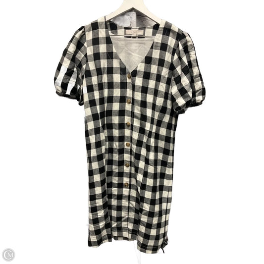 Dress Casual Short By Loft In Black & White, Size: S