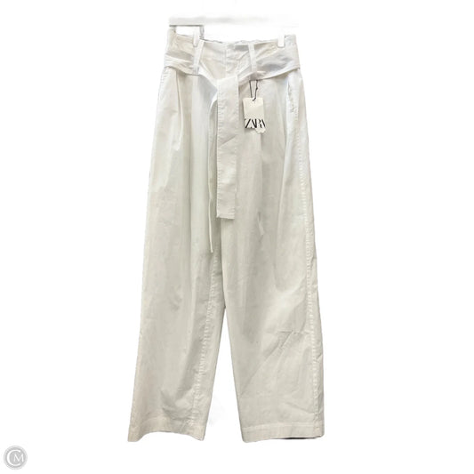 Pants Other By Zara In White, Size: Xs