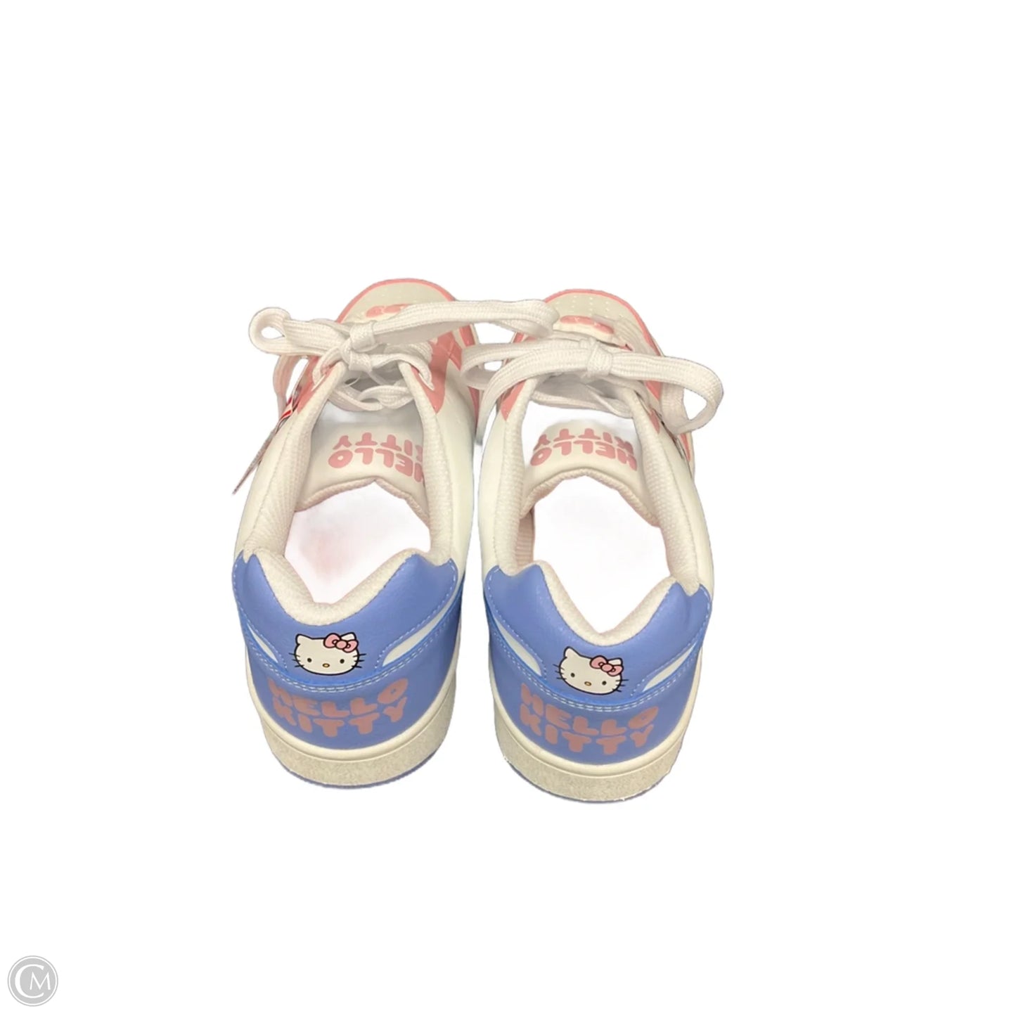 Shoes Sneakers By Clothes Mentor In Pink & White, Size: 11