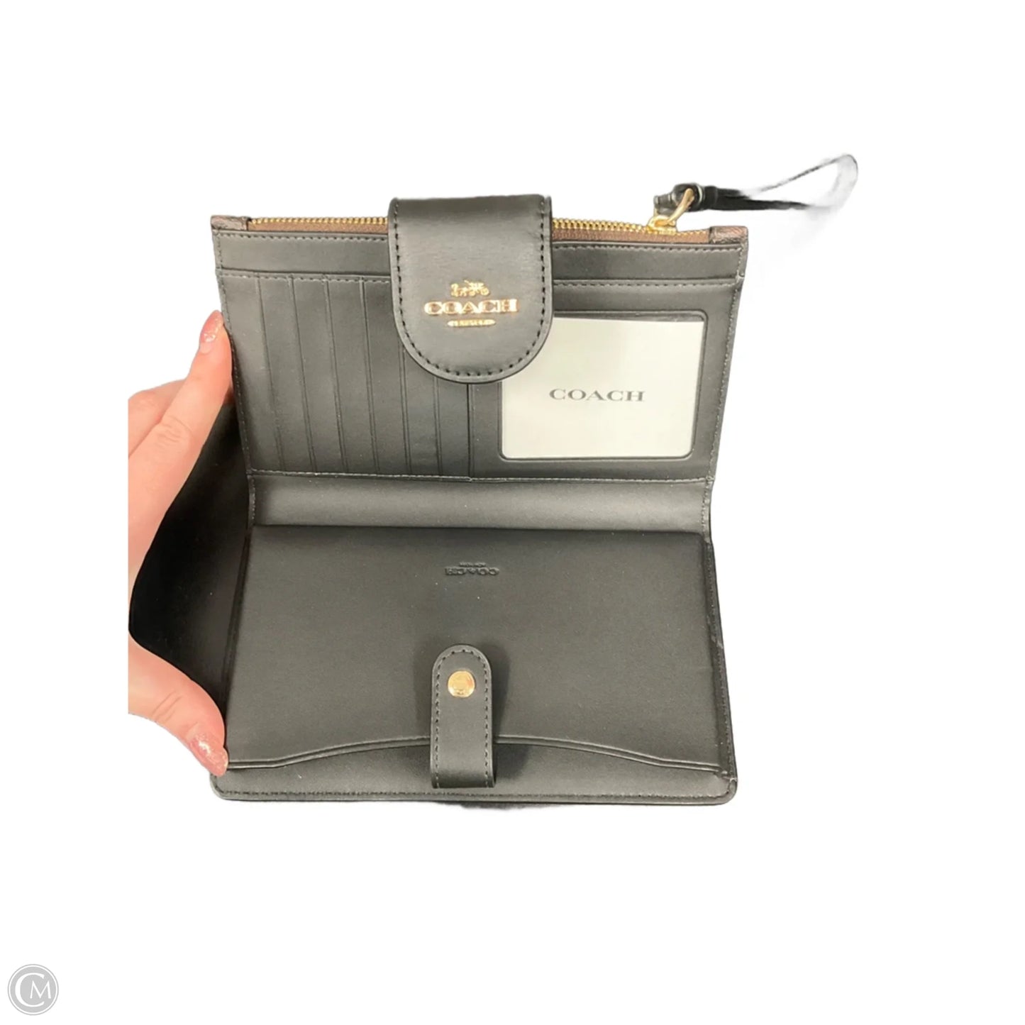 Wallet Designer By Coach, Size: Medium