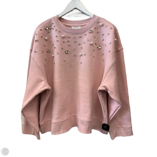 Sweatshirt Crewneck By On 34th In Pink, Size: Xl