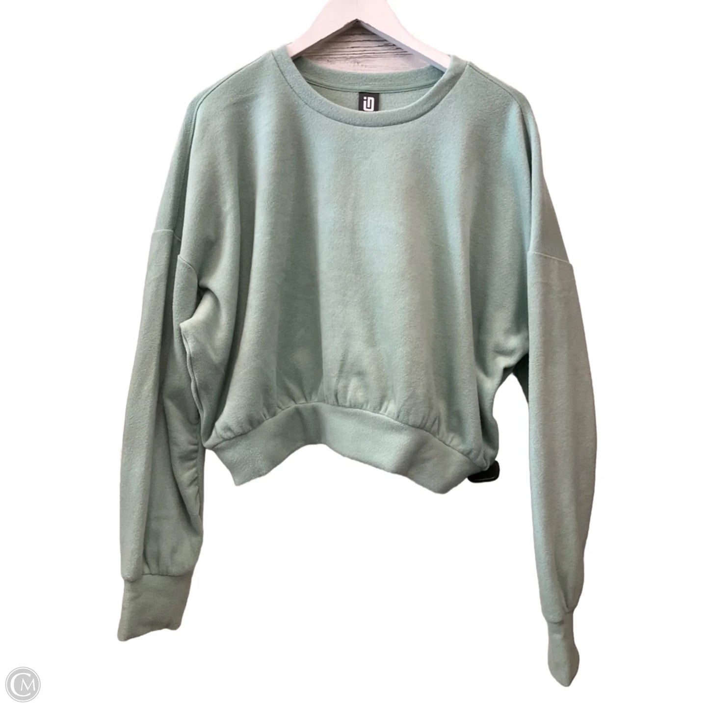 Sweatshirt Crewneck By Ideology In Green, Size: L