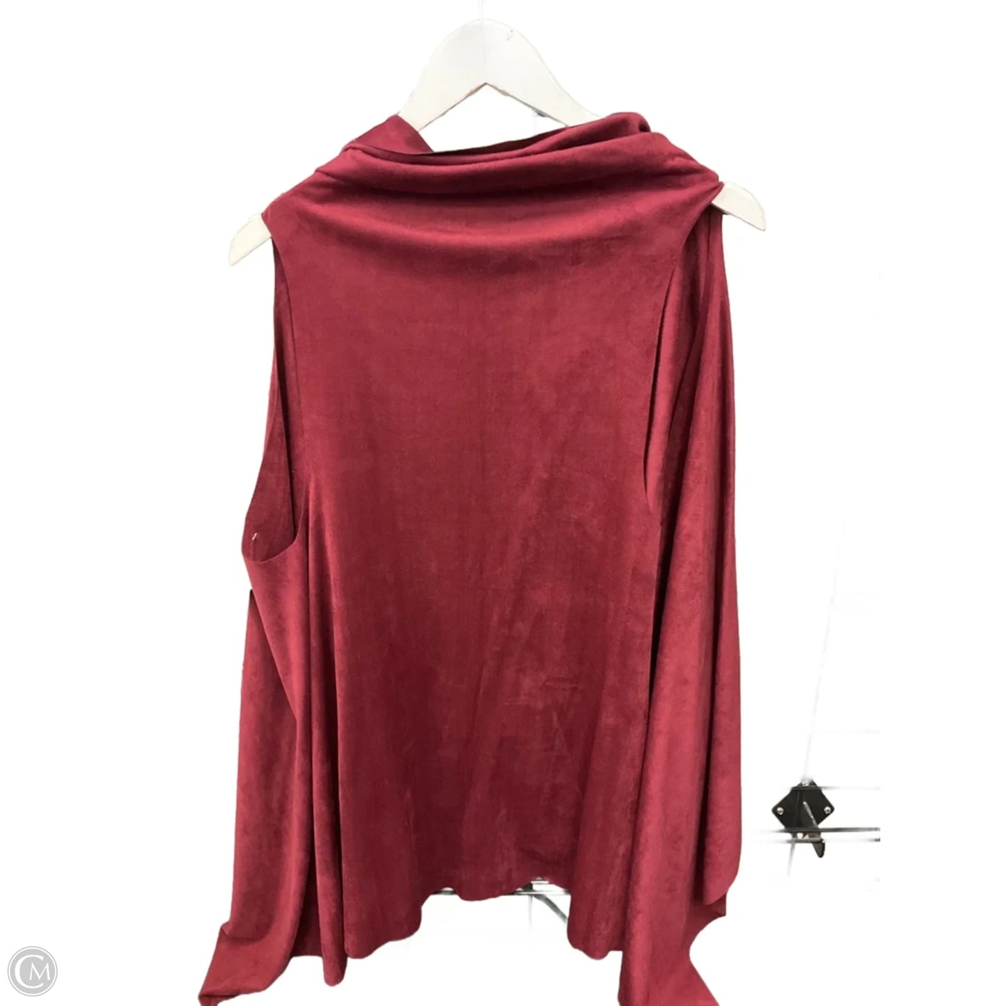 Vest Other By Clothes Mentor In Maroon, Size: Osfm