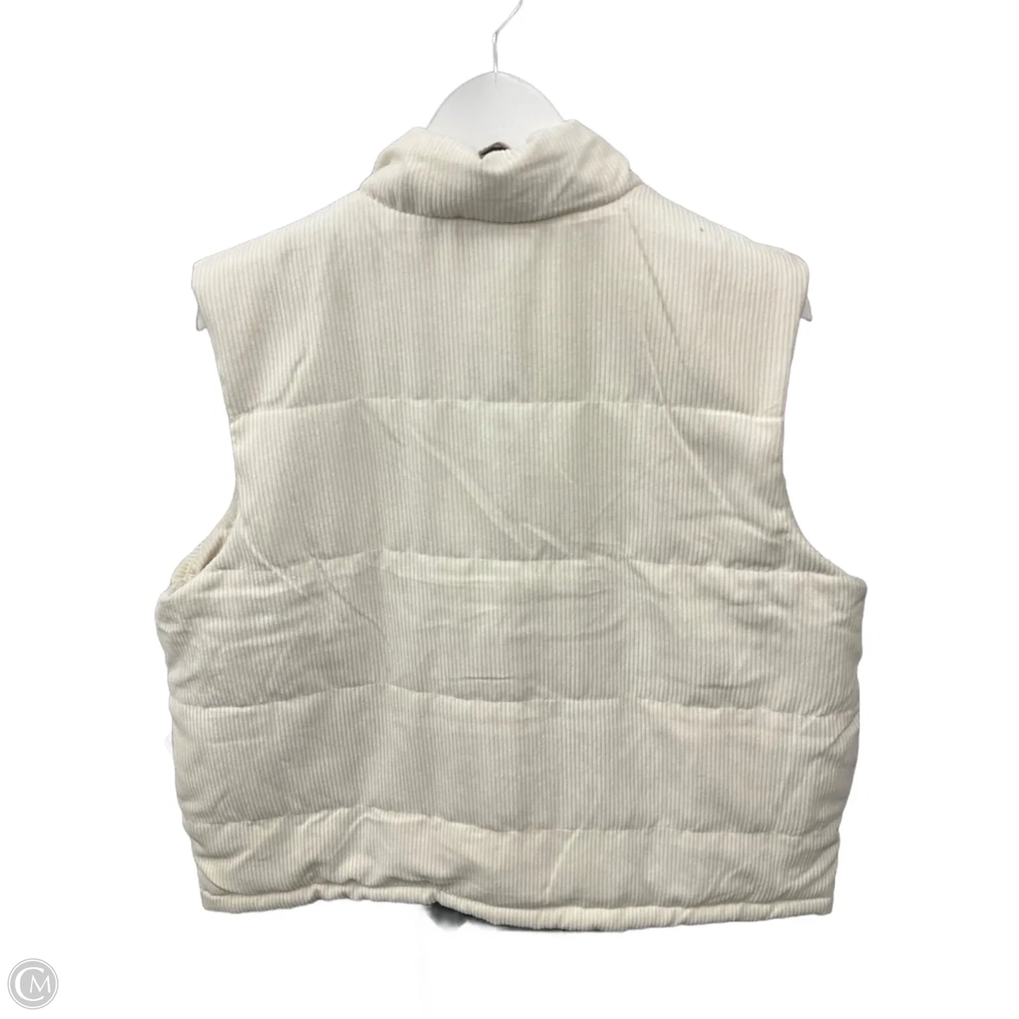 Vest Puffer & Quilted By Maurices In Cream, Size: Xxl