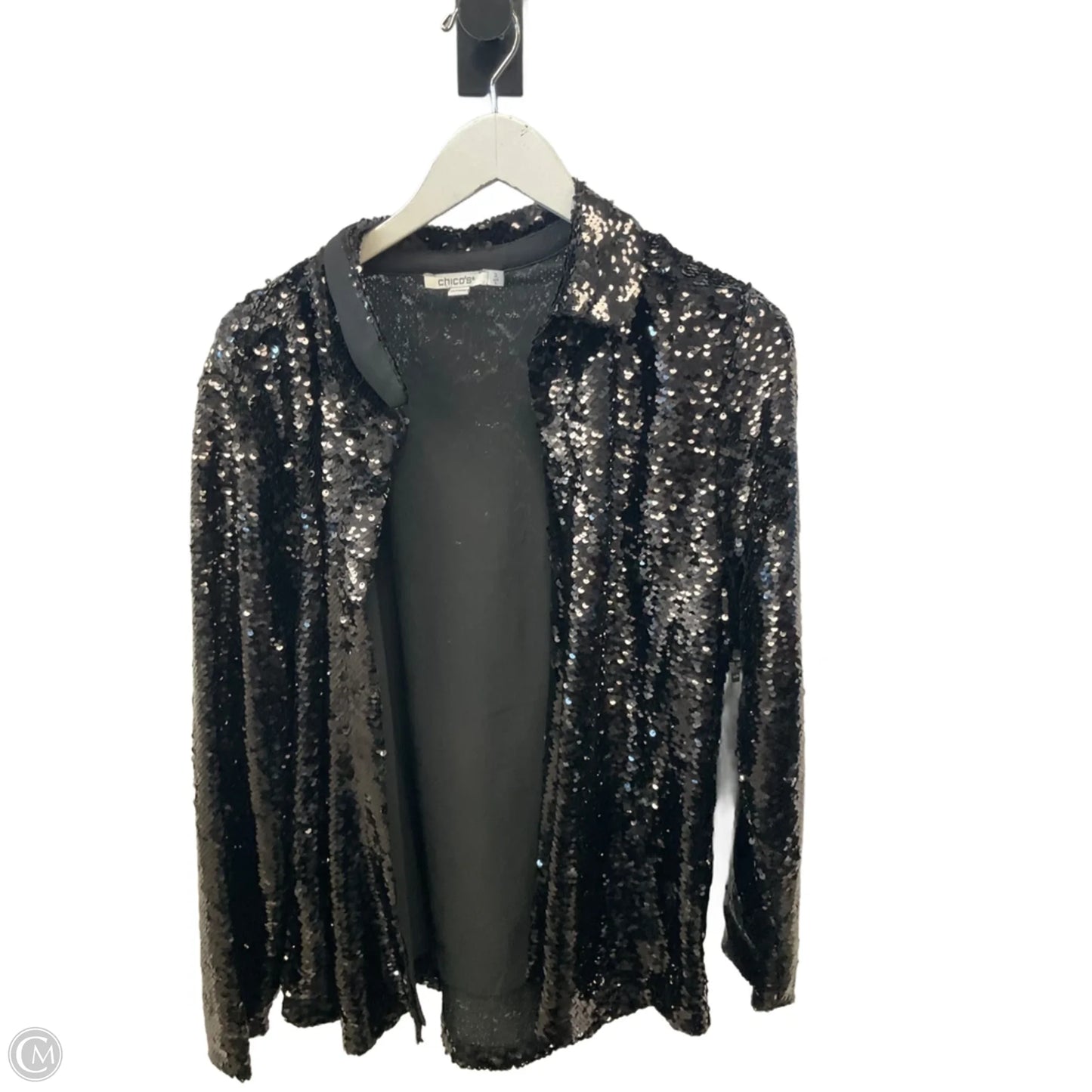Blazer By Chicos In Black, Size: L