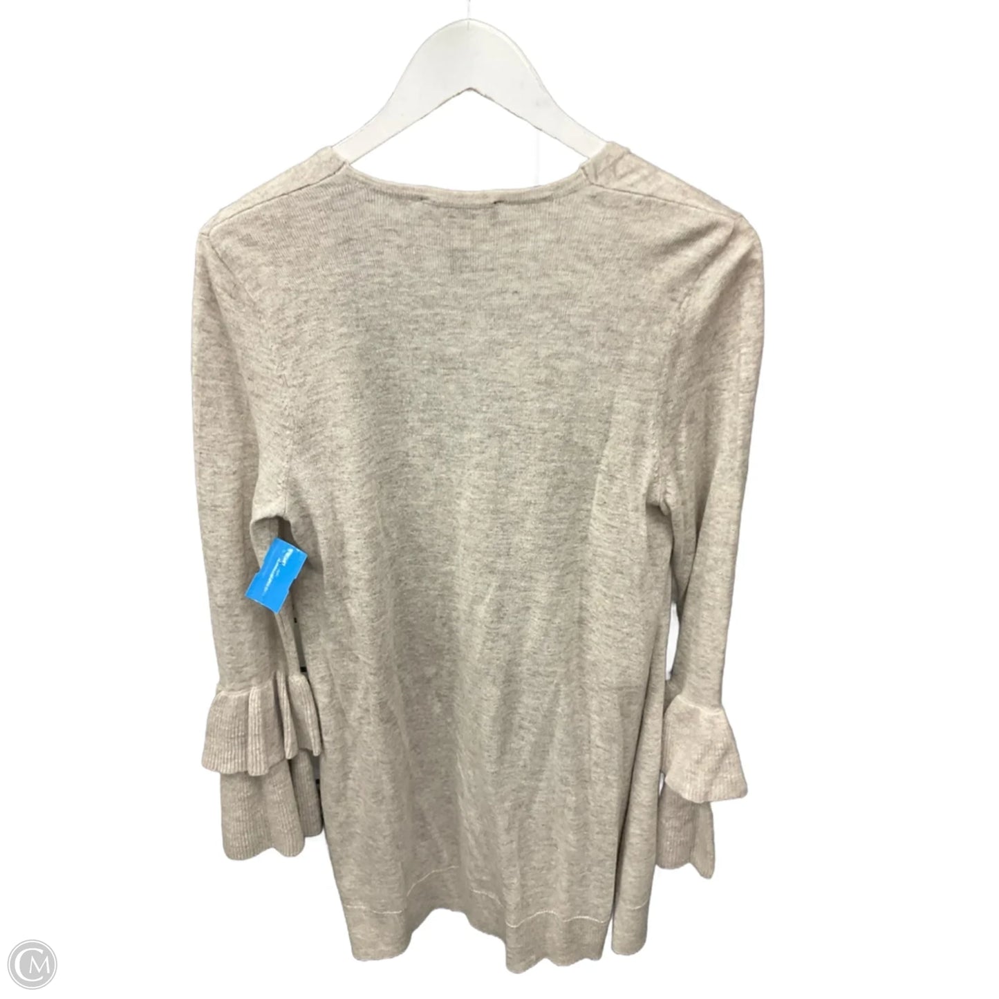 Sweater Cardigan By Inc In Beige, Size: M