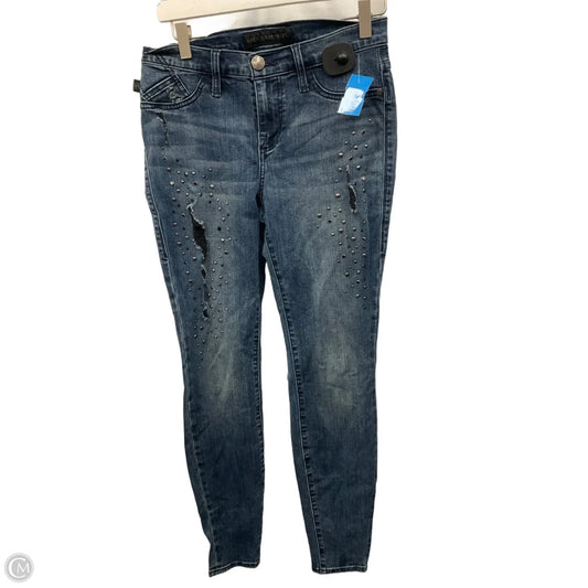 Jeans Skinny By Rock And Republic In Blue Denim, Size: 4