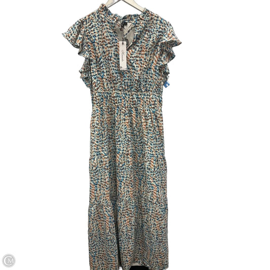 Dress Casual Maxi By Clothes Mentor In Multi-colored, Size: L