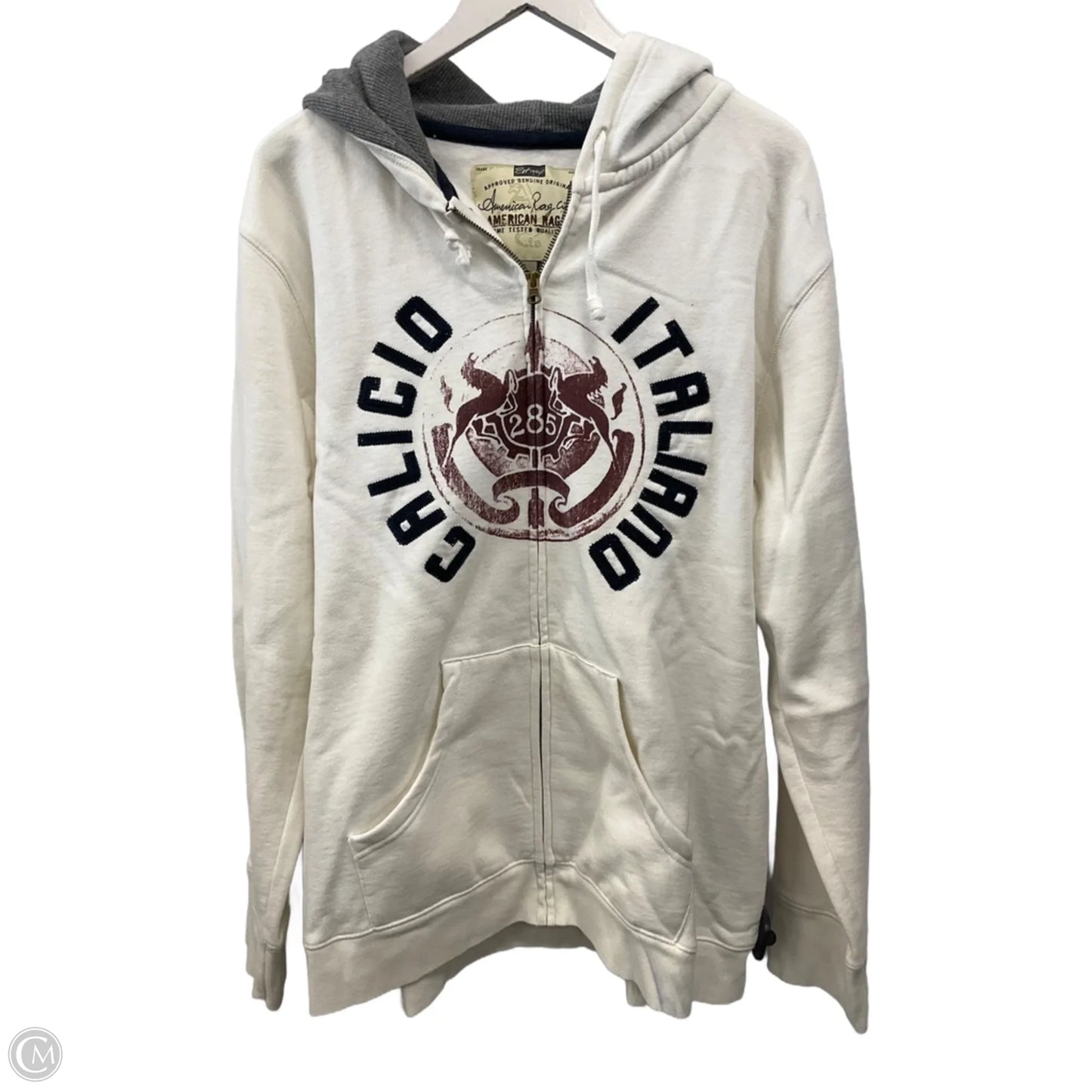 Sweatshirt Hoodie By American Rag In White, Size: Xl