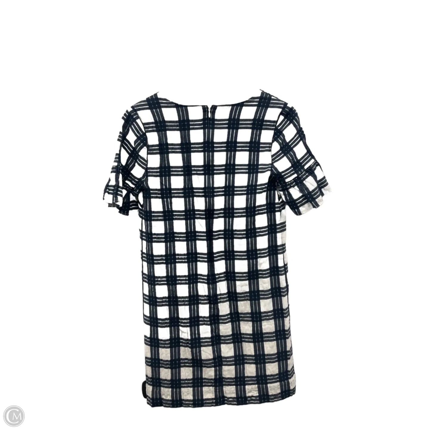Dress Casual Short By Madewell In Blue & White, Size: Xs