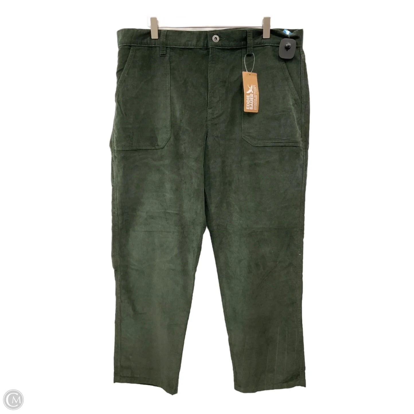 Pants Corduroy By Eddie Bauer In Green, Size: 14