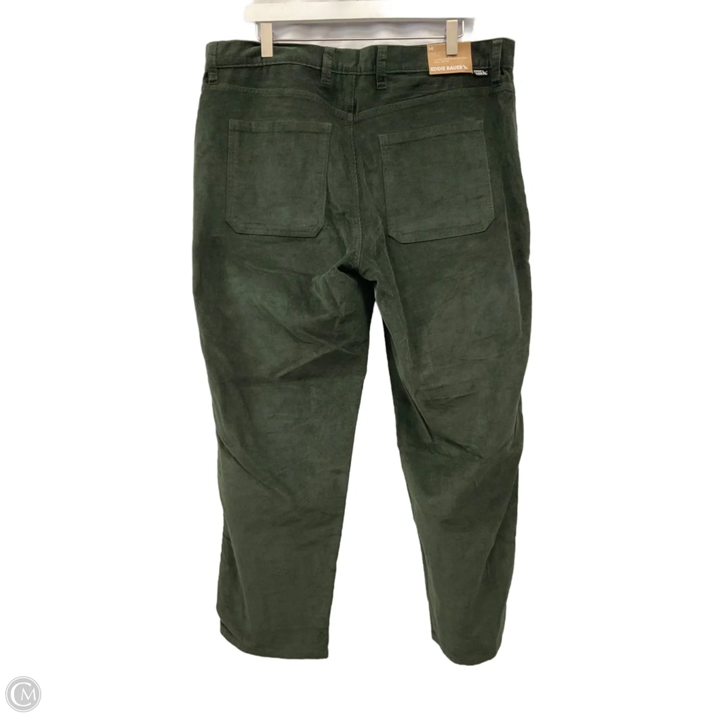 Pants Corduroy By Eddie Bauer In Green, Size: 14