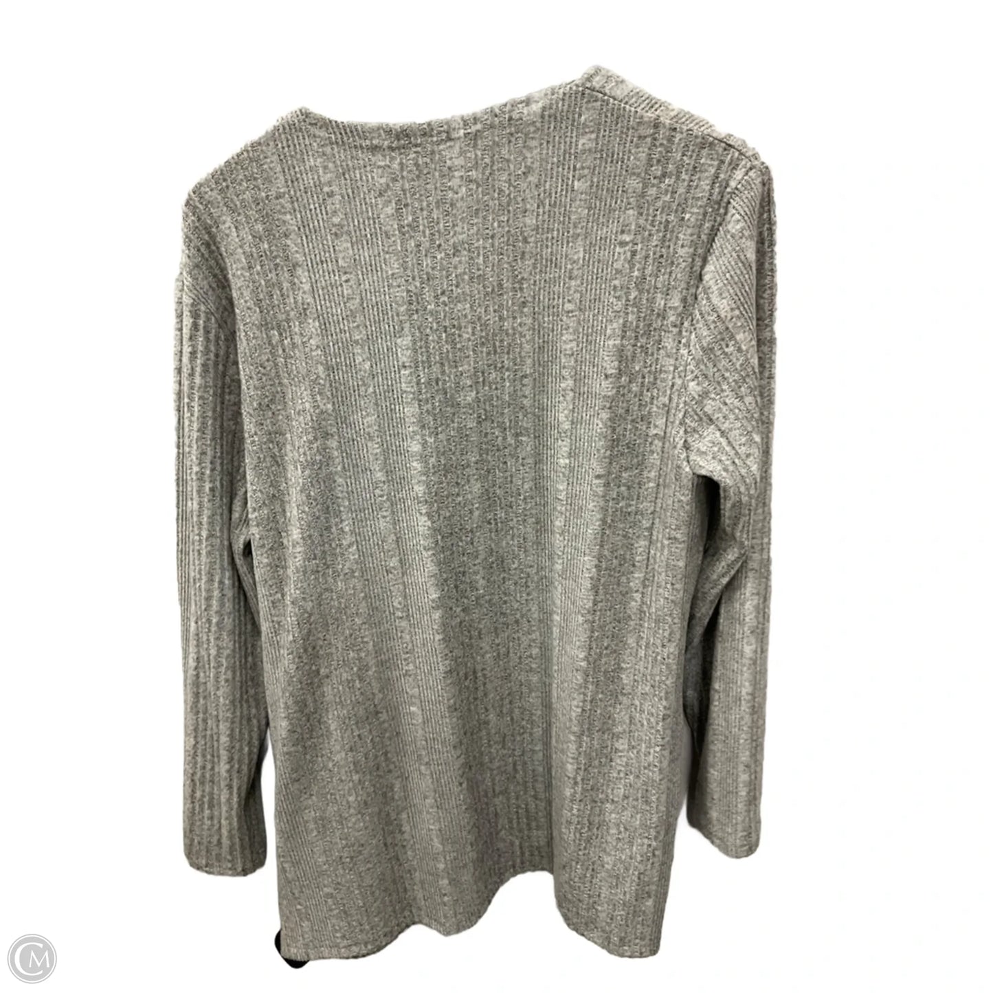 Cardigan By Clothes Mentor In Grey, Size: M