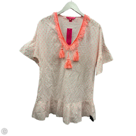 Swimwear Cover-up Designer By Lilly Pulitzer In White, Size: Xxs