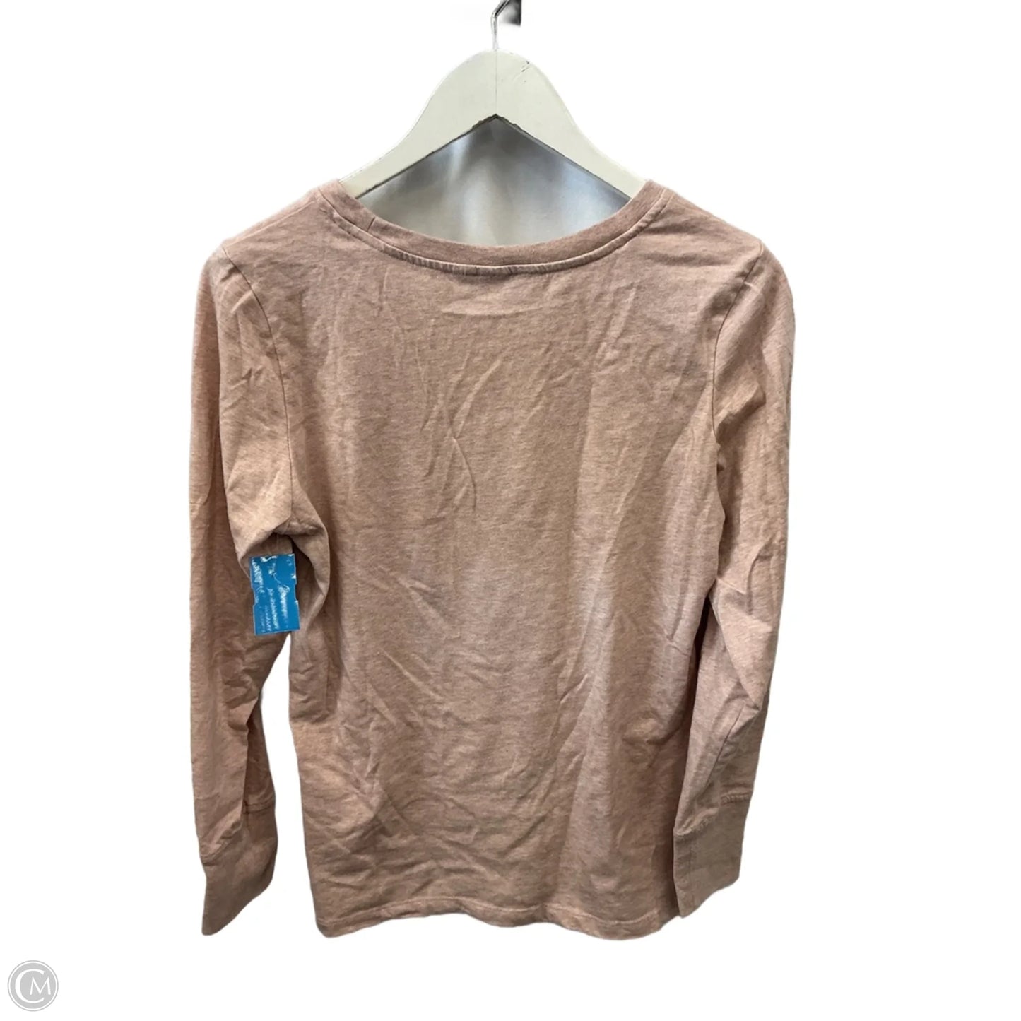Top Long Sleeve By Christopher And Banks In Pink, Size: S