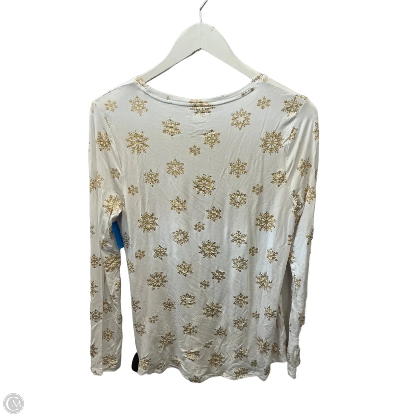 Top Long Sleeve By Apt 9 In White, Size: S