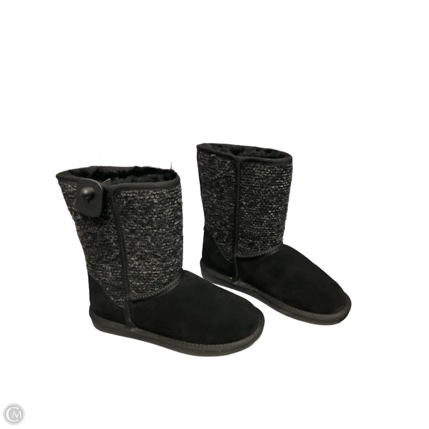 Boots Snow By Minnetonka In Black, Size: 9