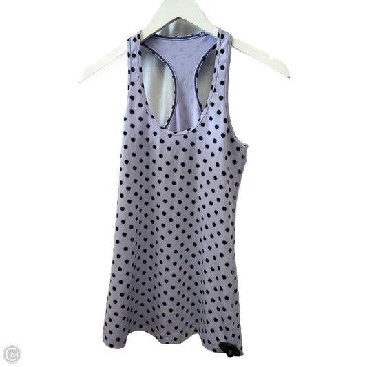 Athletic Tank Top By Lululemon In Polkadot Pattern, Size: 6