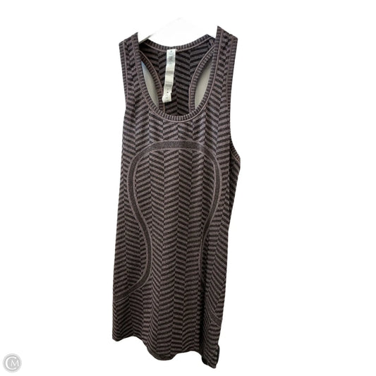 Athletic Tank Top By Lululemon In Purple, Size: 4