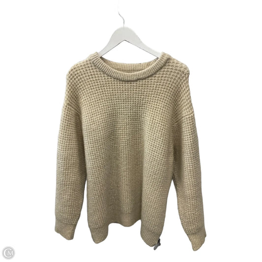 Sweater By Zara In Beige, Size: L