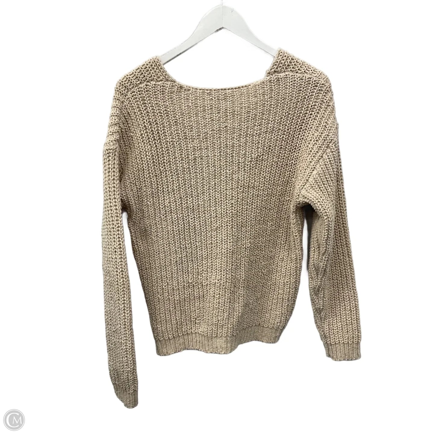 Sweater By Another Love In Beige, Size: Xs