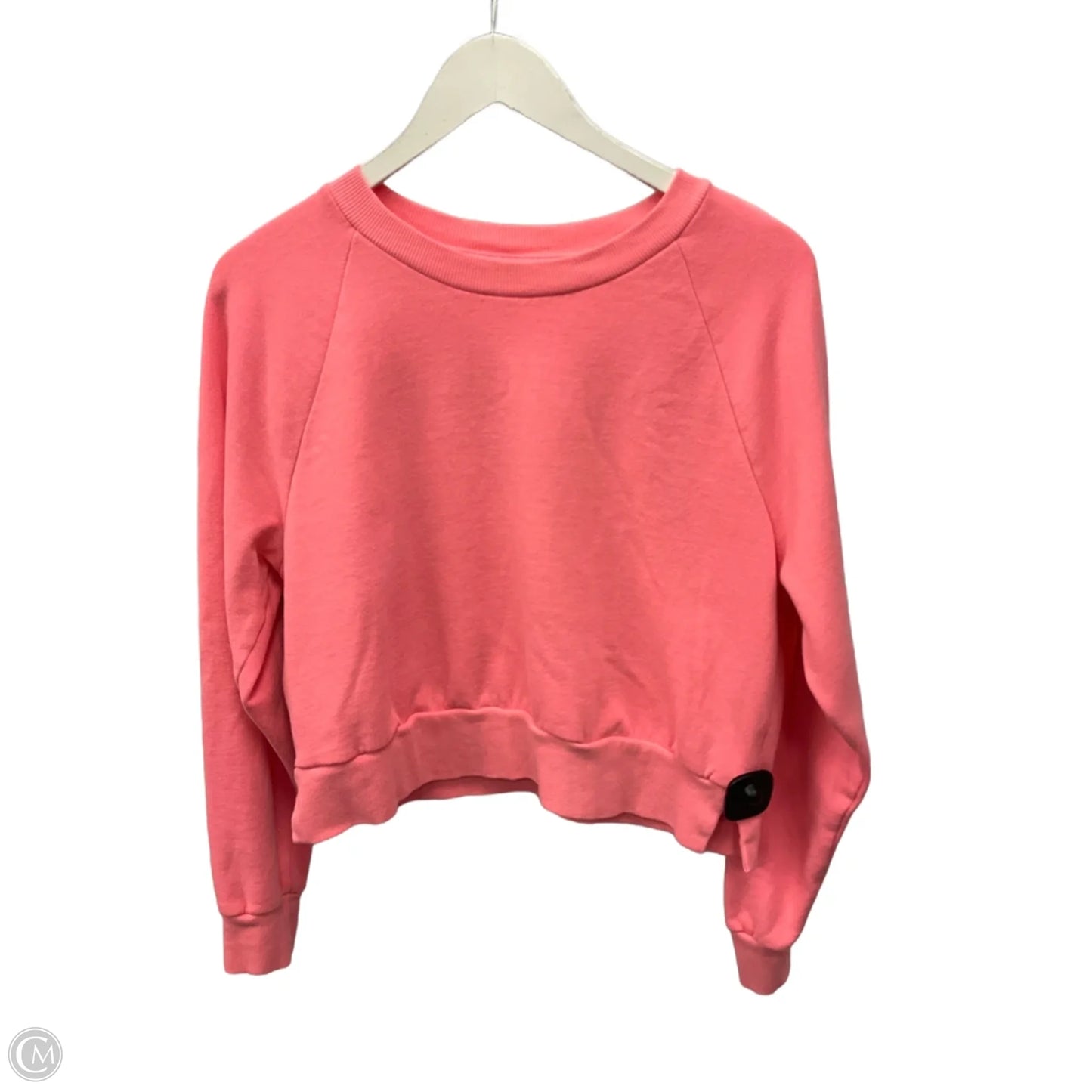 Top Long Sleeve Basic By Colsie In Pink, Size: M