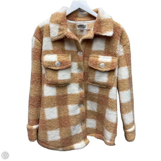 Jacket Other By Falls Creek In Orange & White, Size: S