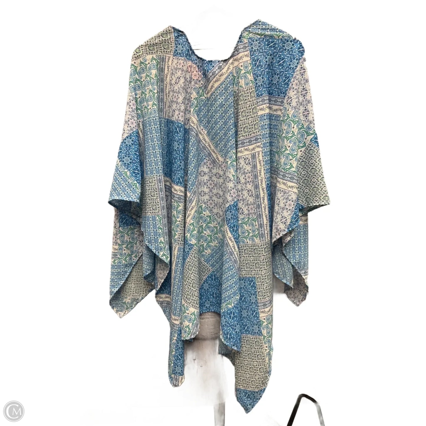 Shawl By Earthbound In Paisley Print, Size: Osfm