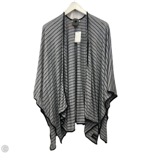 Shawl By Calvin Klein In Striped Pattern, Size: Osfm