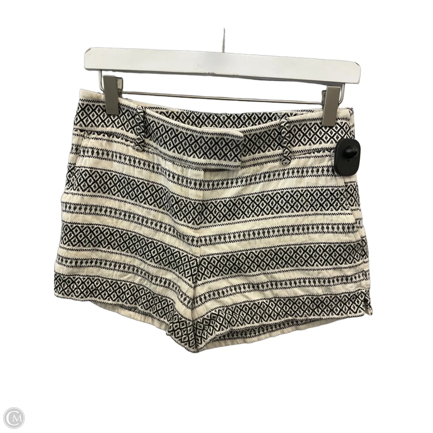Shorts By Loft In Black & Cream, Size: 0