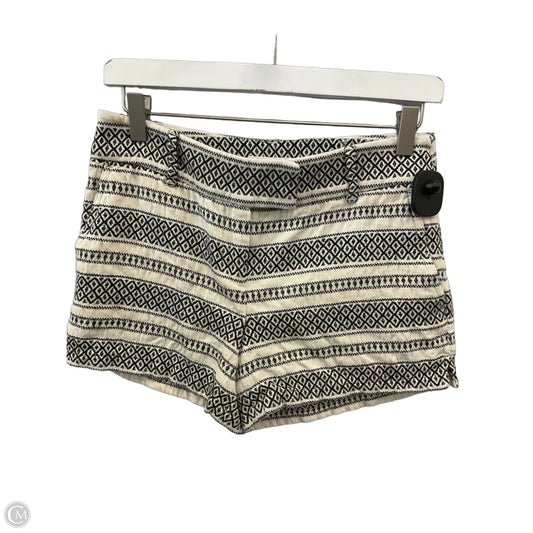 Shorts By Loft In Black & Cream, Size: 0
