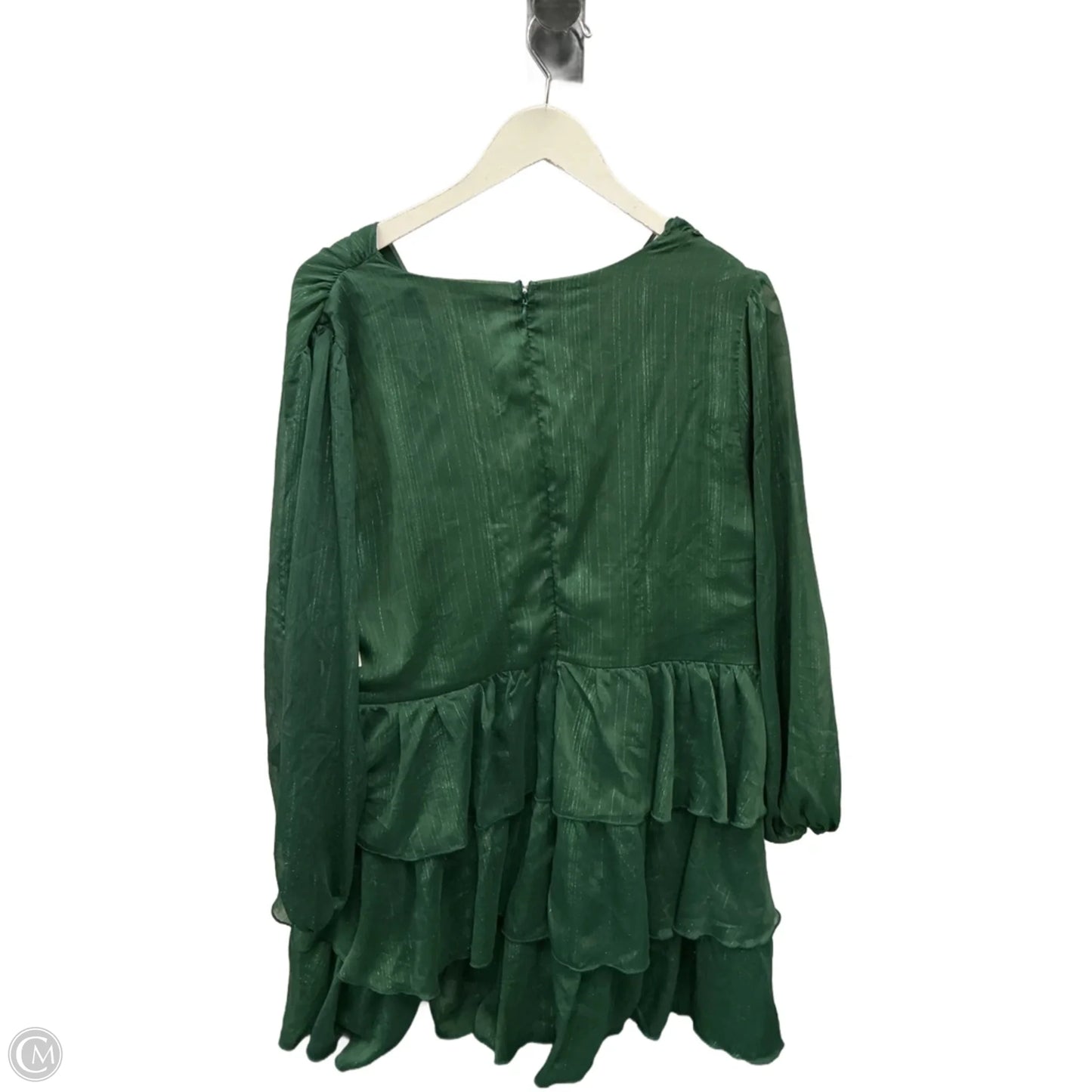Dress Casual Short By Arula In Green, Size: Xxl