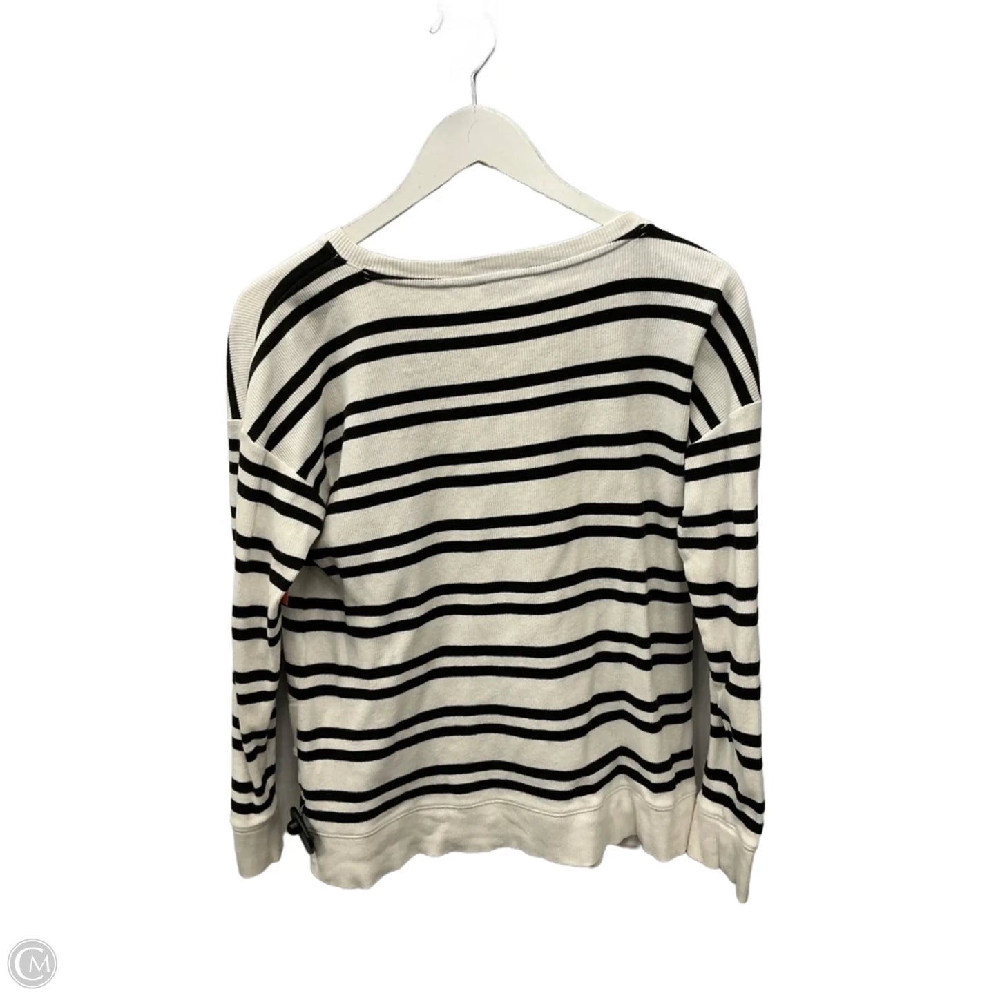 Top 3/4 Sleeve By Talbots In Striped Pattern, Size: Mp