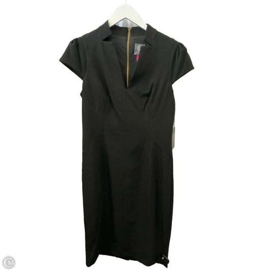 Dress Casual Midi By Vince Camuto In Black, Size: S