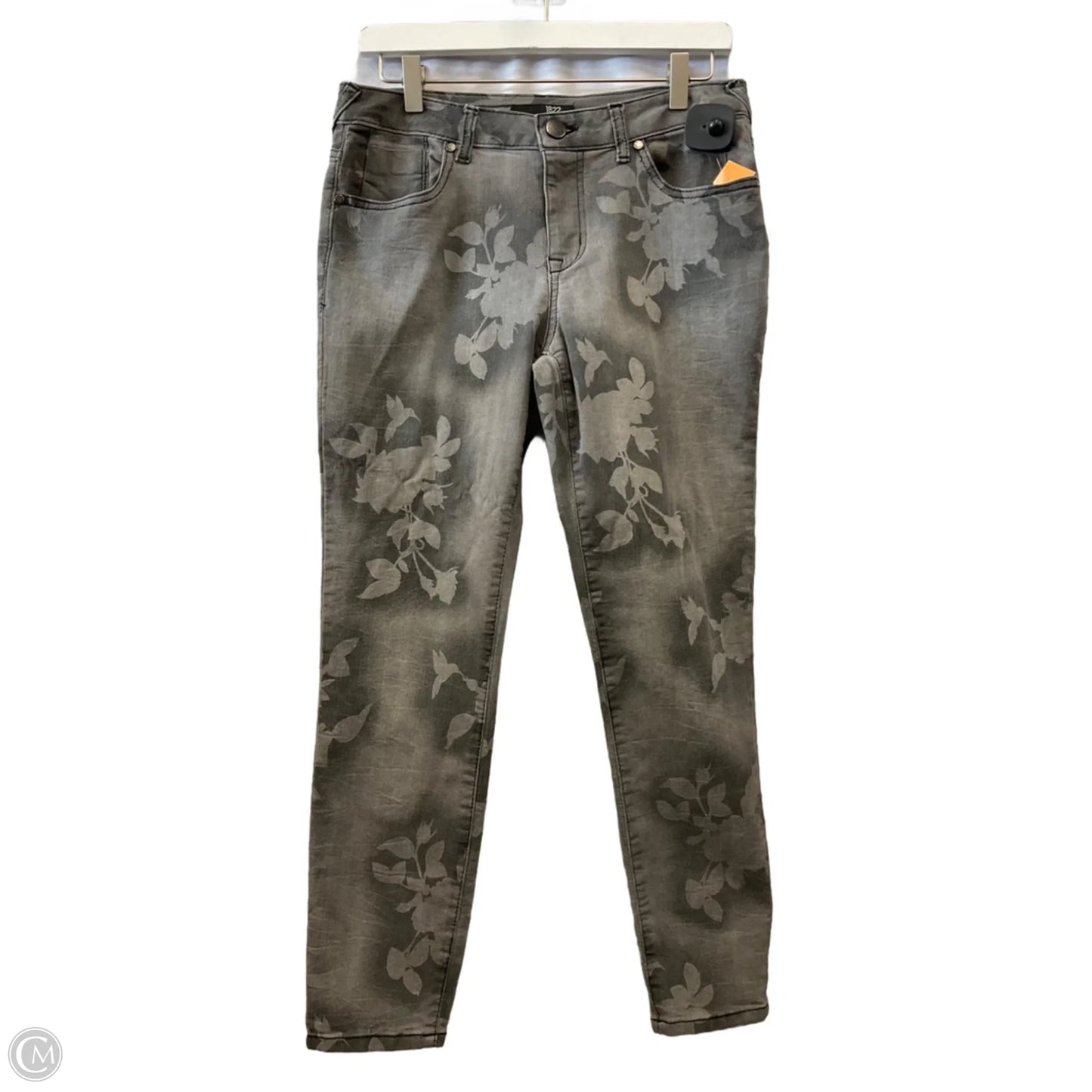 Jeans Skinny By 1822 Denim In Grey, Size: 8