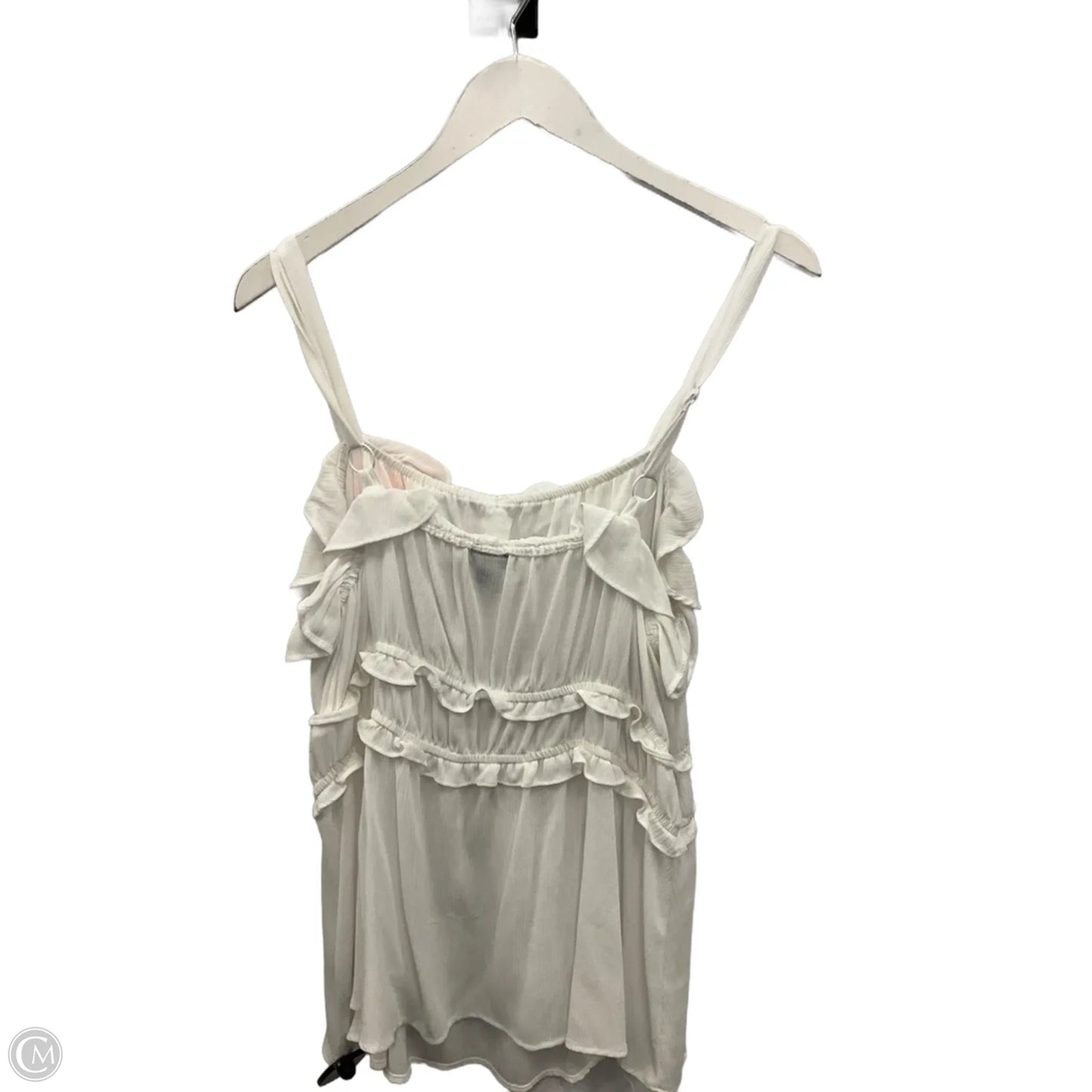 Tank Top By Torrid In White, Size: 3x