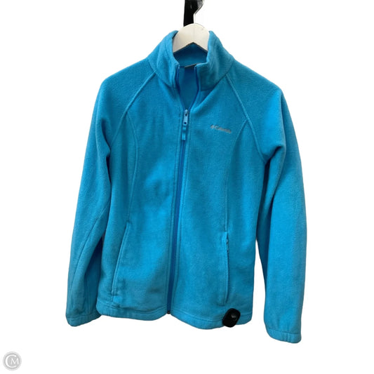 Athletic Jacket By Columbia In Blue, Size: M