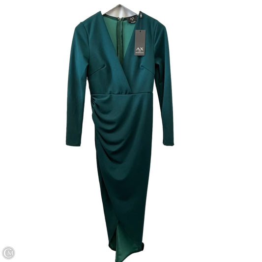 Dress Party Midi By Clothes Mentor In Teal, Size: M