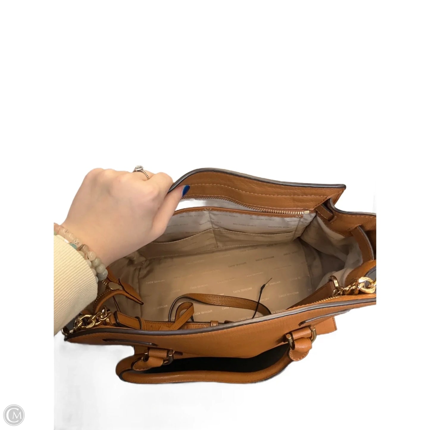 Handbag Designer By Michael Kors, Size: Medium