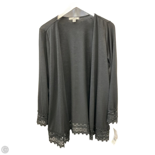 Cardigan By Studio Works In Black, Size: 1x
