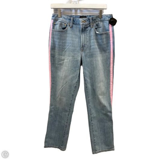 Jeans Cropped By Talbots In Blue Denim, Size: 6