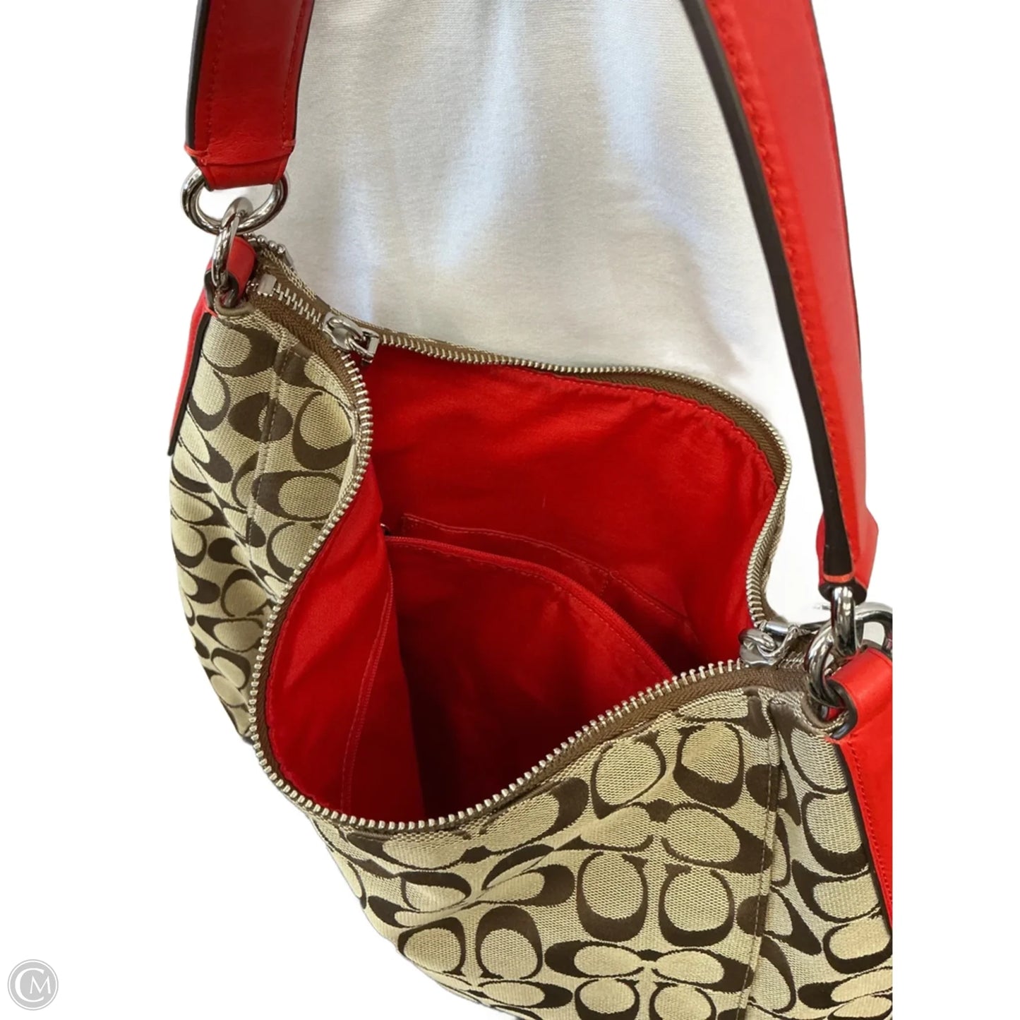 Handbag Designer By Coach, Size: Large