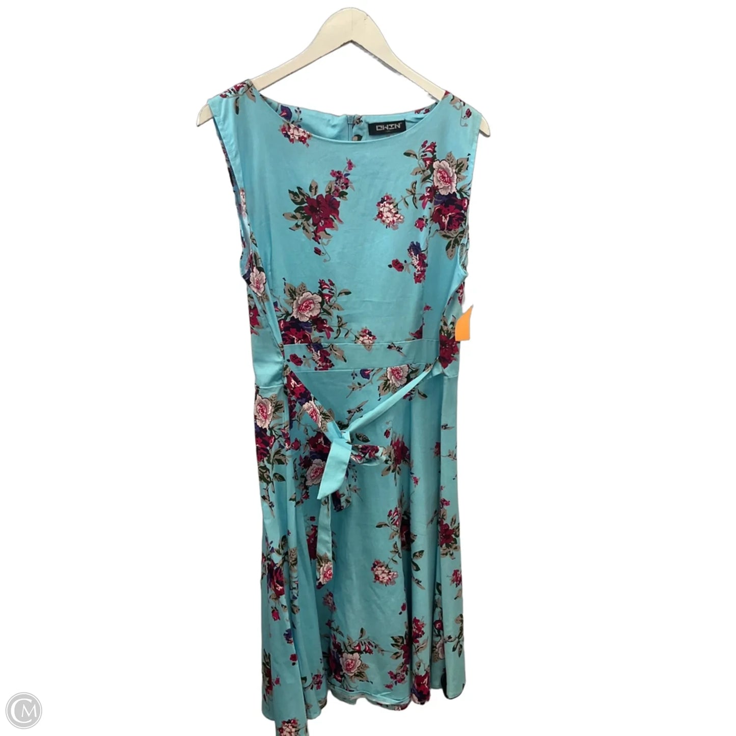 Dress Casual Short By Clothes Mentor In Blue, Size: 2x
