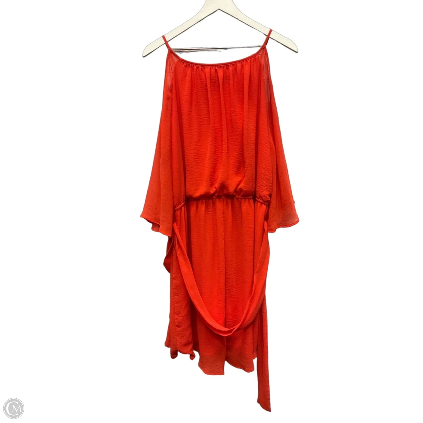 Dress Casual Short By Emma And Michele In Orange, Size: 2x