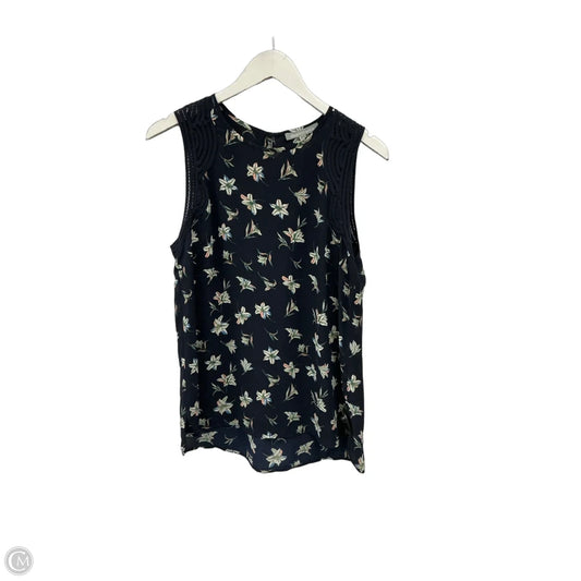 Top Sleeveless By Daniel Rainn In Navy, Size: M