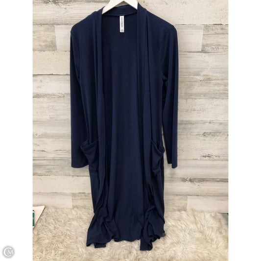 Cardigan By Zenana Outfitters In Navy, Size: S