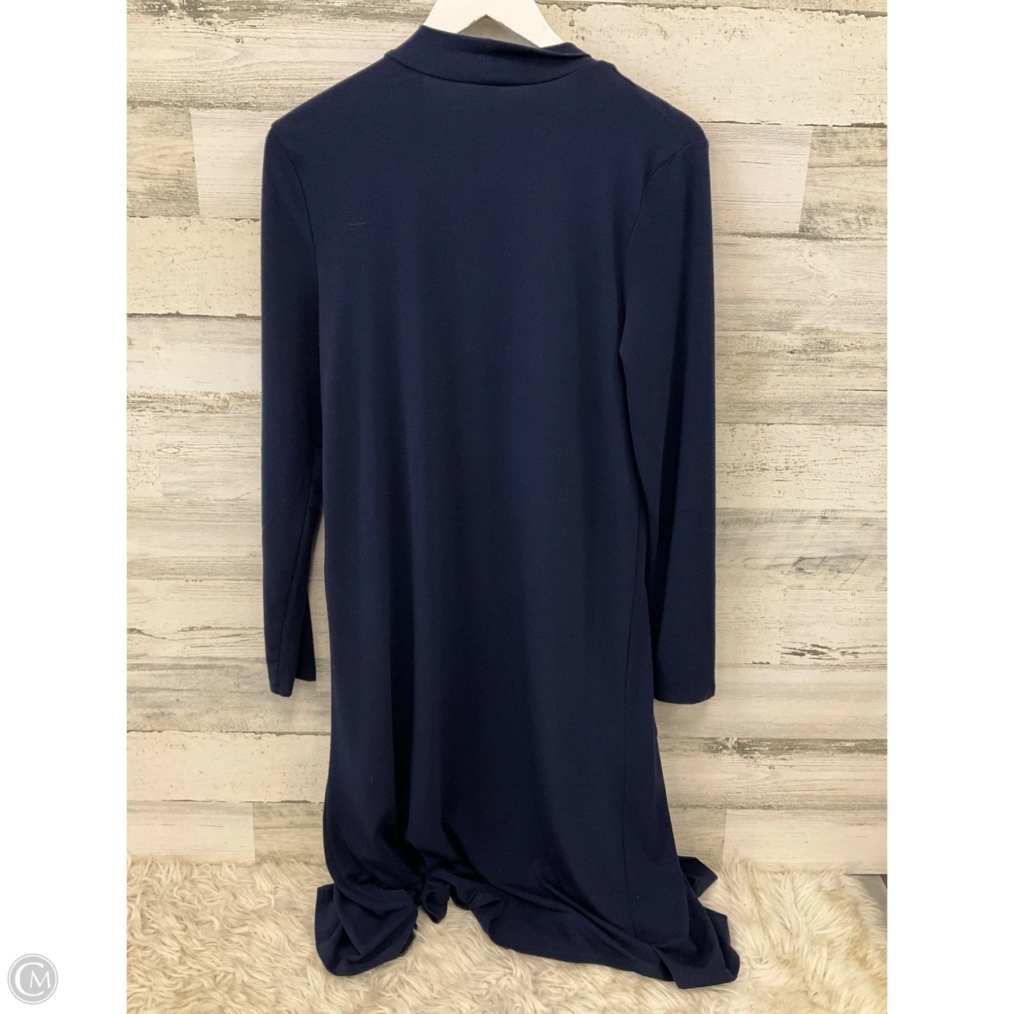 Cardigan By Zenana Outfitters In Navy, Size: S