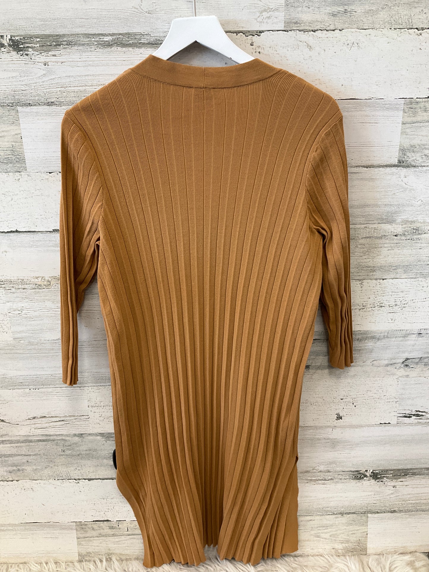 Cardigan By Chicos In Tan, Size: M